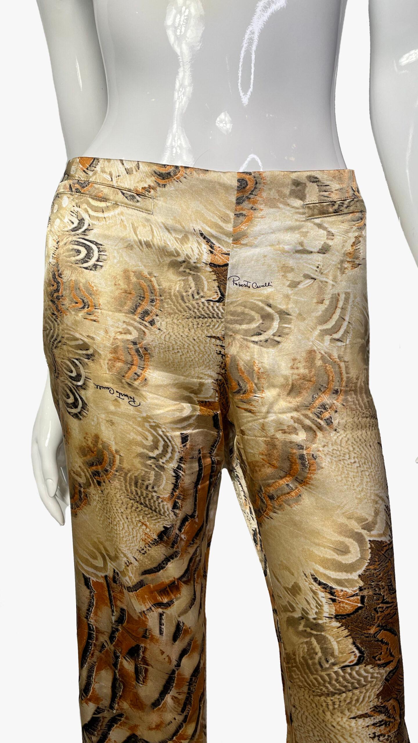 Roberto Cavalli Hosenanzug mit Tiermotiv im Angebot 5