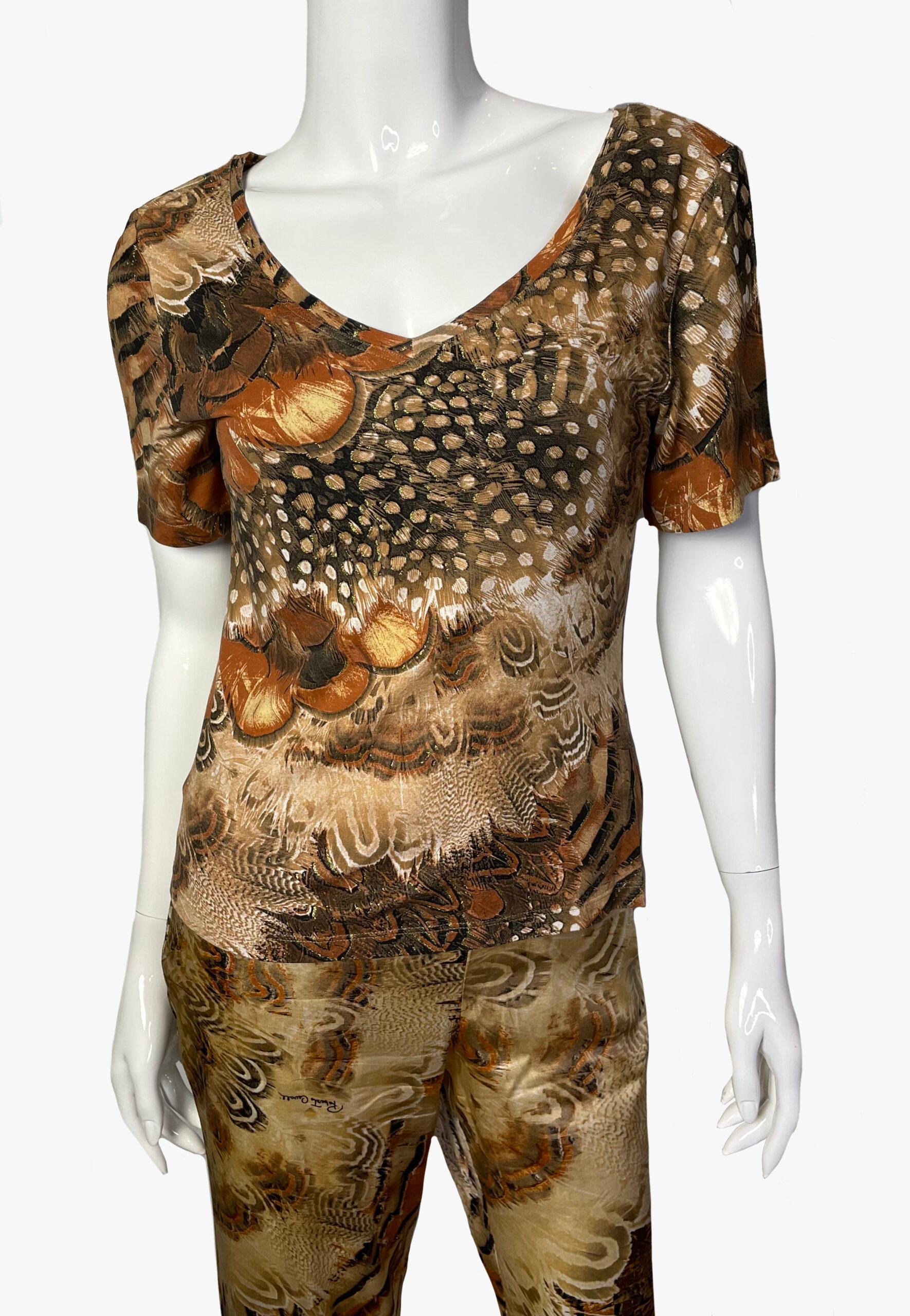 Roberto Cavalli Hosenanzug mit Tiermotiv im Angebot 3