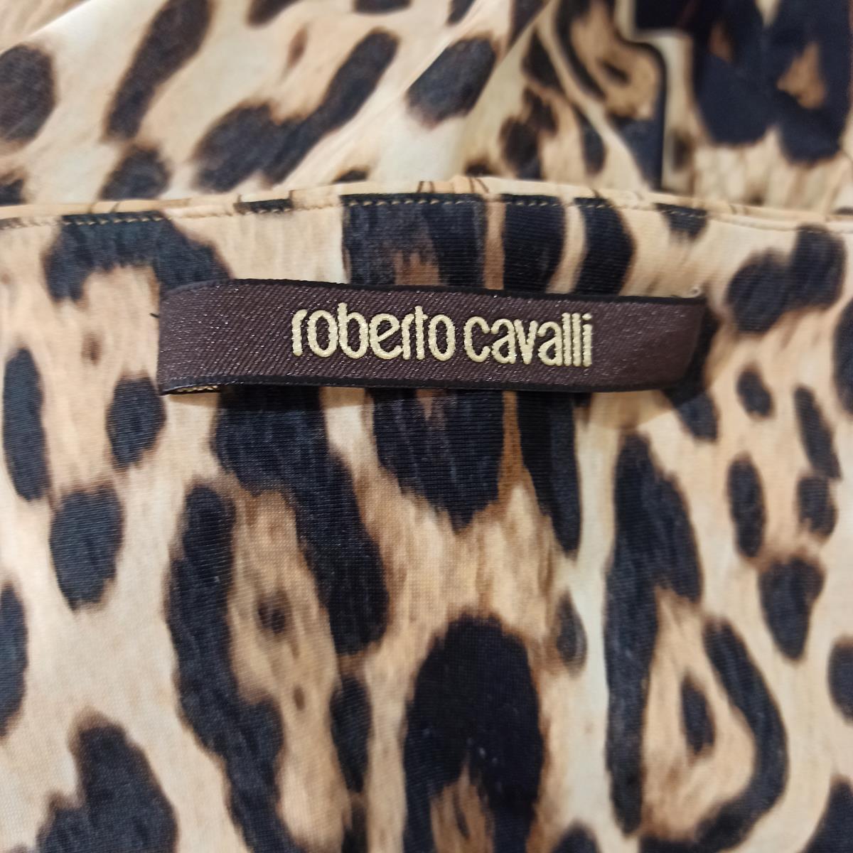 Women's Roberto Cavalli Animalier Dress IT 38 For Sale