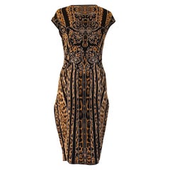 Roberto Cavalli Women's Animalier Print Dress IT 42, 21st Century