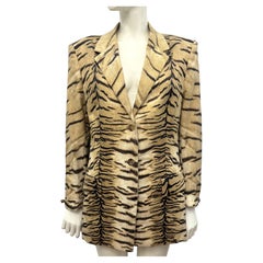Roberto Cavalli Archive F/W 1998 Tinger print tailored jacket