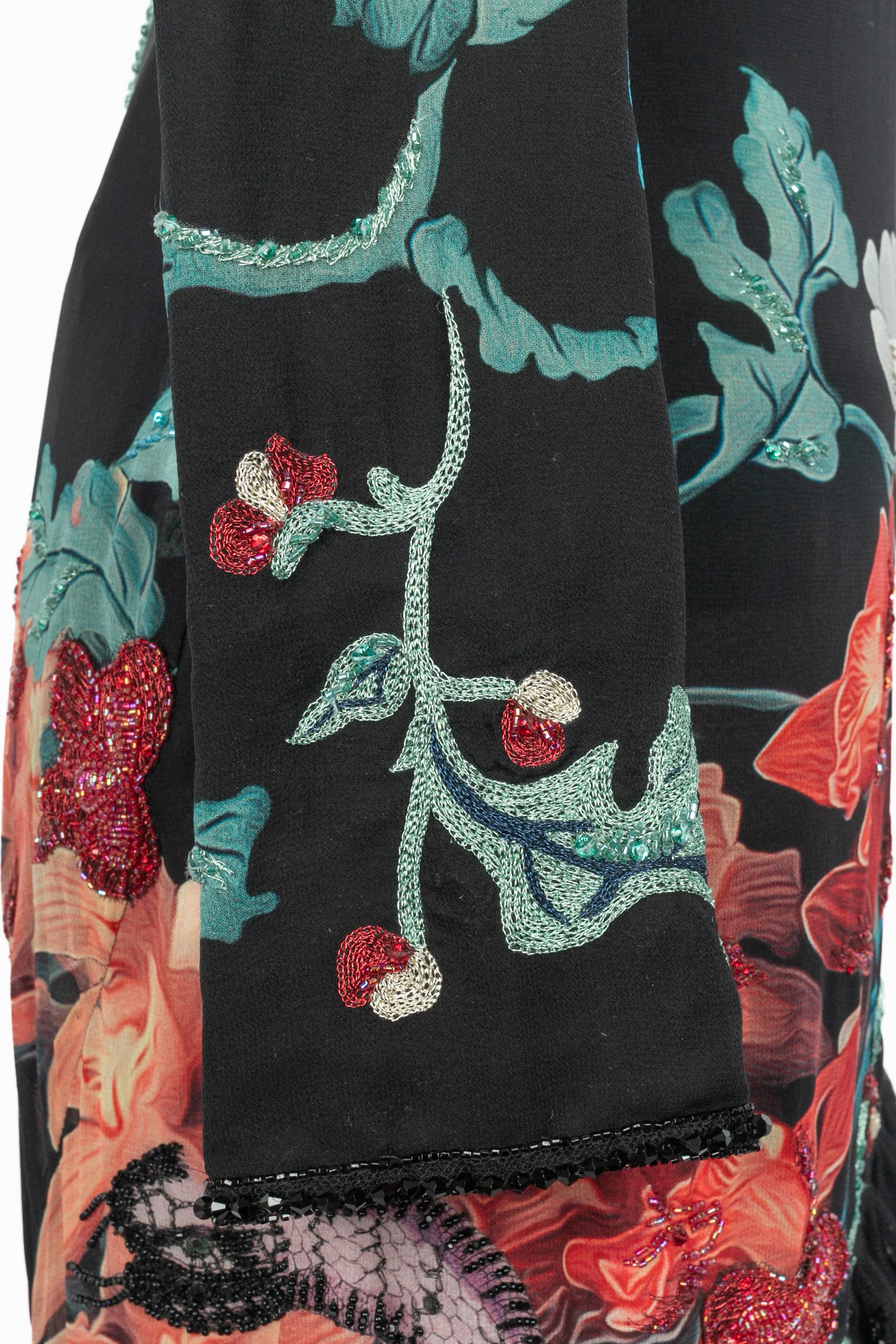 Robe asymétrique Roberto Cavalli en vente 2