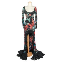 Robe asymétrique Roberto Cavalli