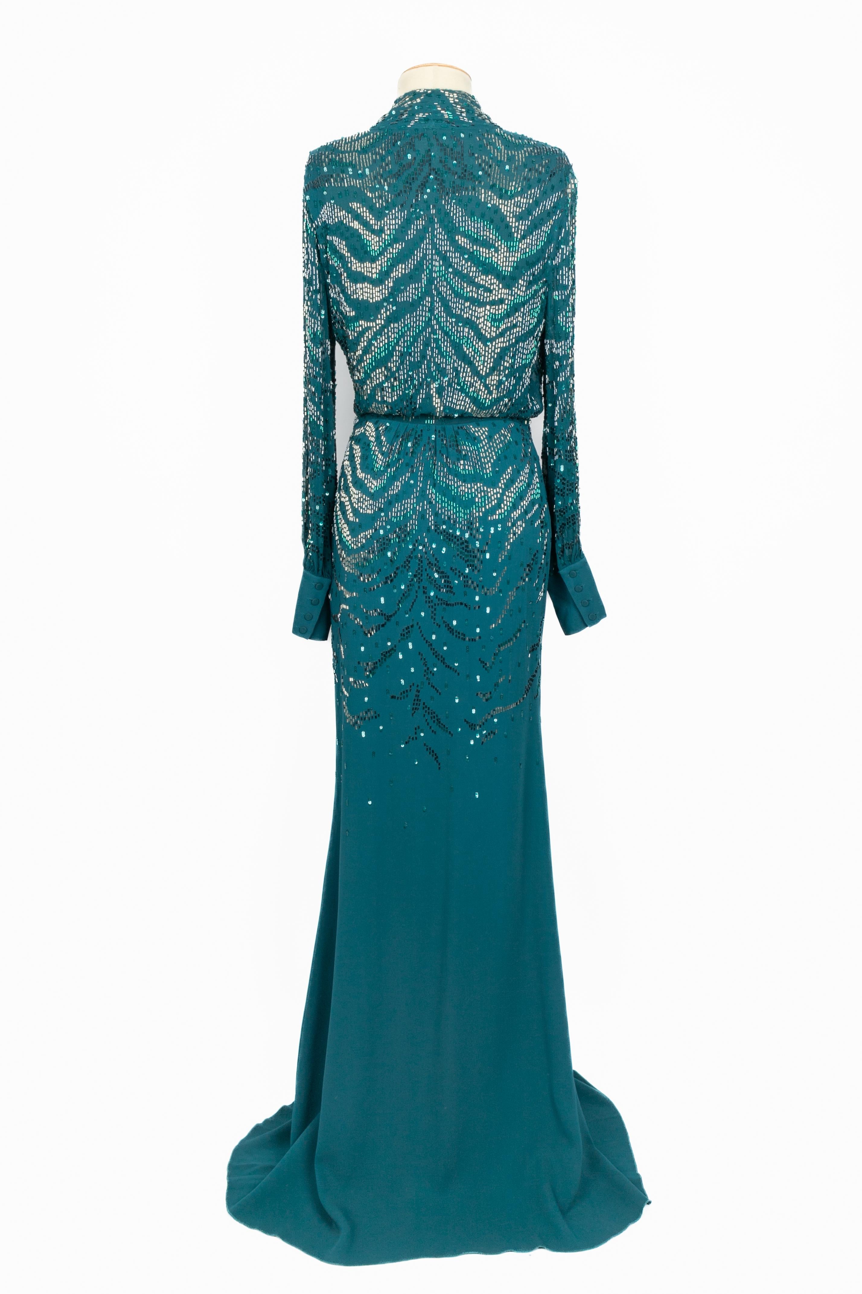 Abito con perline di Roberto Cavalli in vendita 1