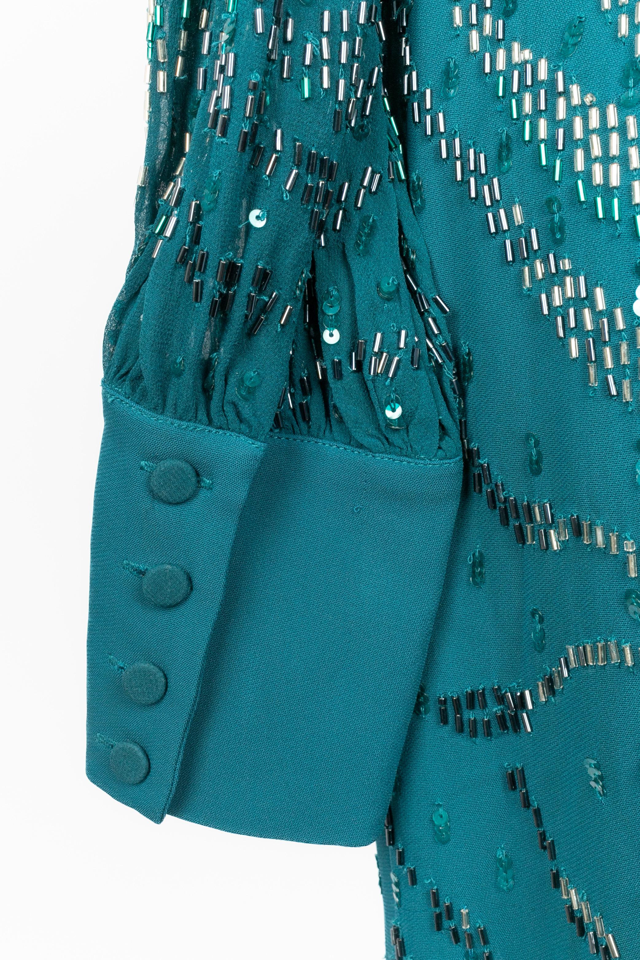 Abito con perline di Roberto Cavalli in vendita 3