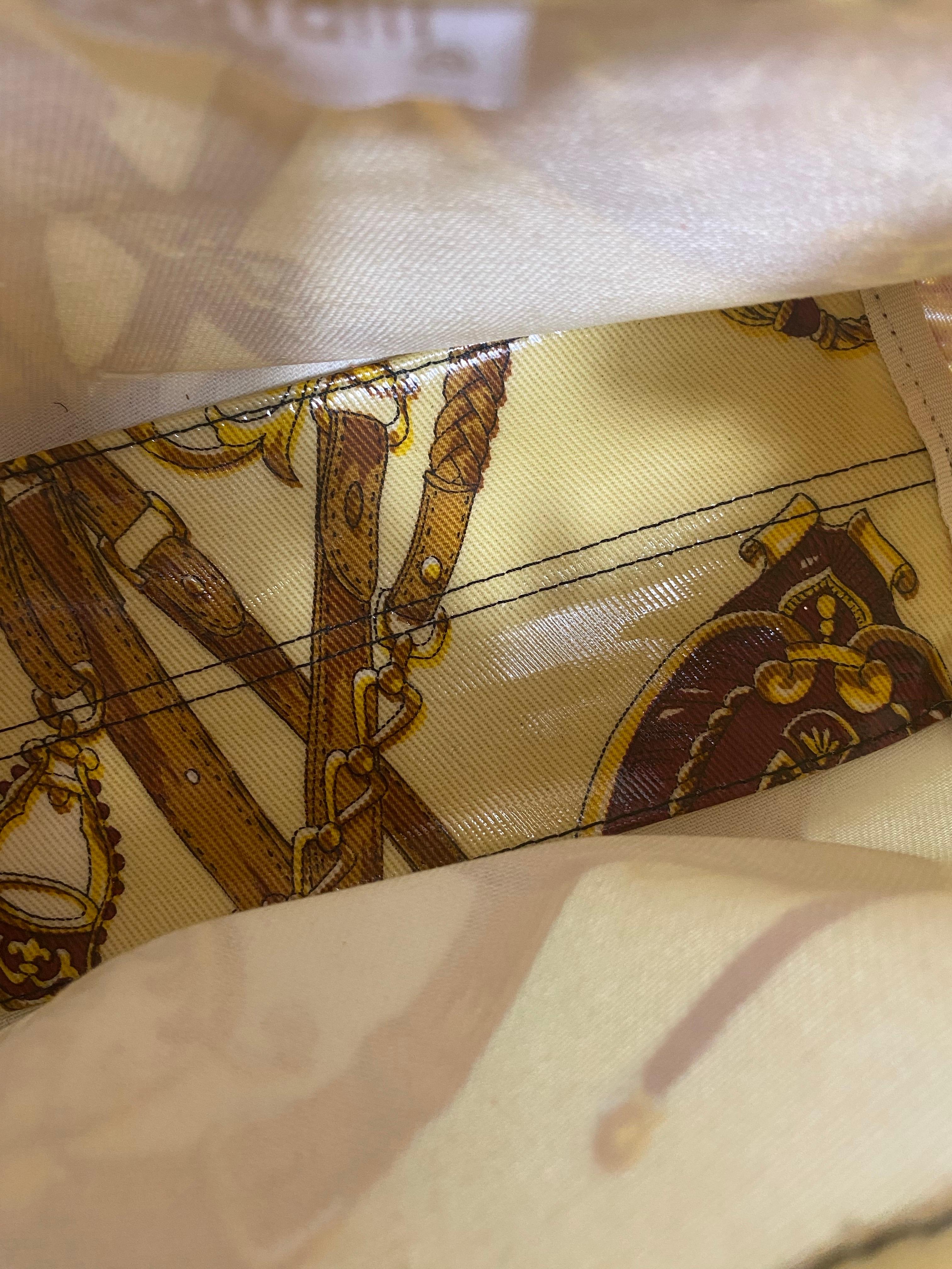Roberto Cavalli beige Handtasche im Angebot 4