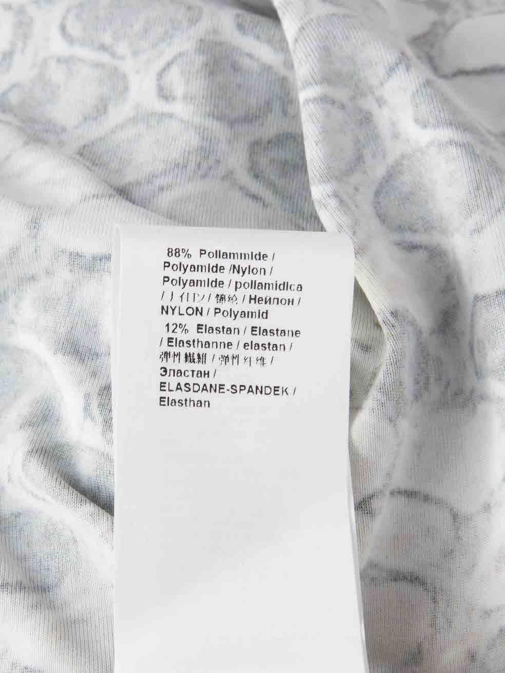 Roberto Cavalli Beige Python Print Mini Dress Size S For Sale 1