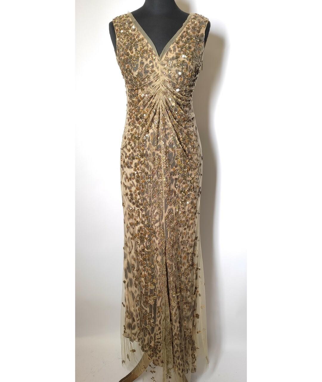 ROBERTO CAVALLI 

BEIGE SEQUINS GOWN Dress

Deep V-Neck
Sleeveless

Size: EU 40

Content: 100% Silk

Made in Italy

Pre owned, good condition
 100% authentic guarantee 

       PLEASE VISIT OUR STORE FOR MORE GREAT ITEMS 


os
