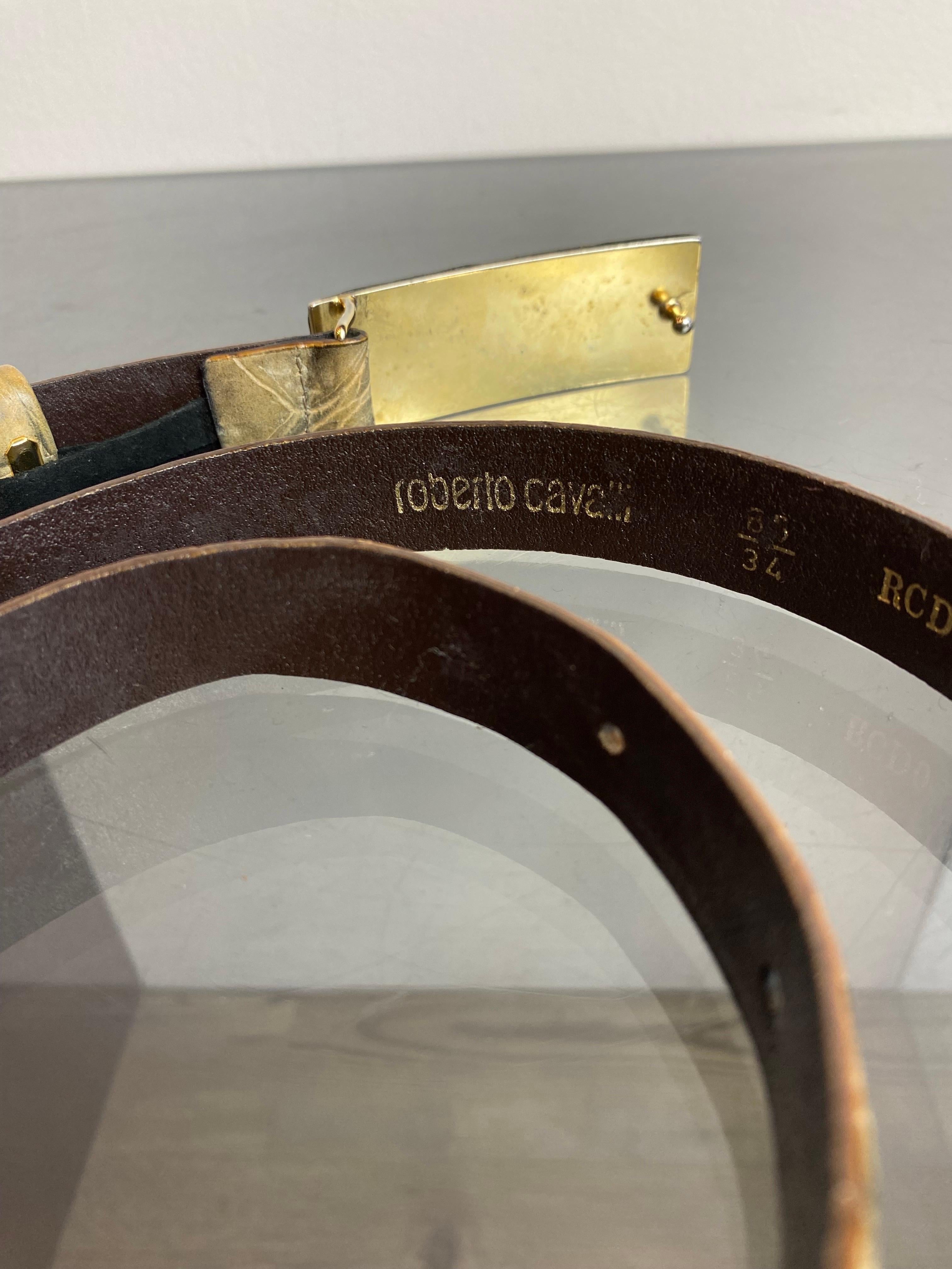 Roberto Cavalli belt In Good Condition For Sale In Carnate, IT