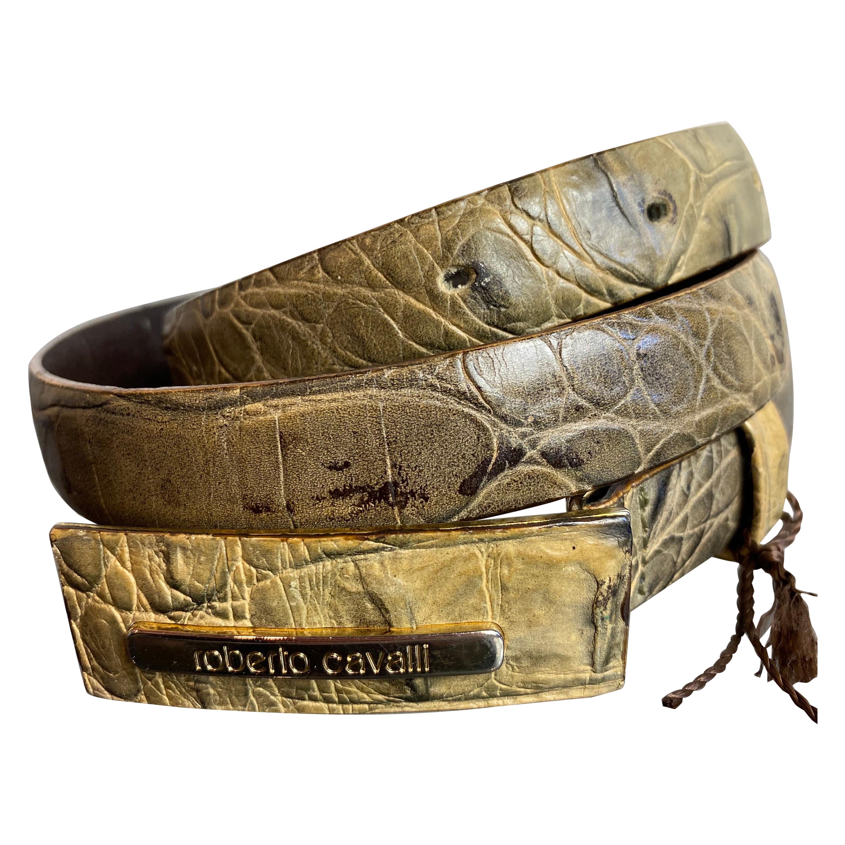 Roberto Cavalli belt For Sale
