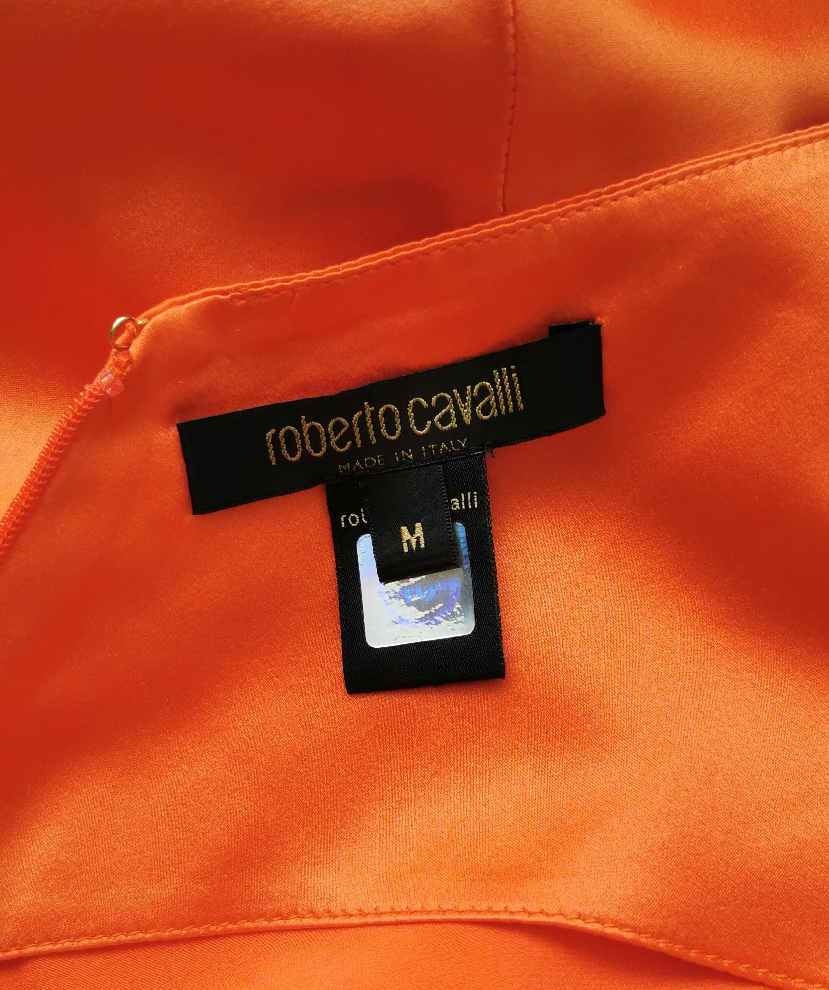 Women's Roberto Cavalli bias cut gown, SS 2004 For Sale