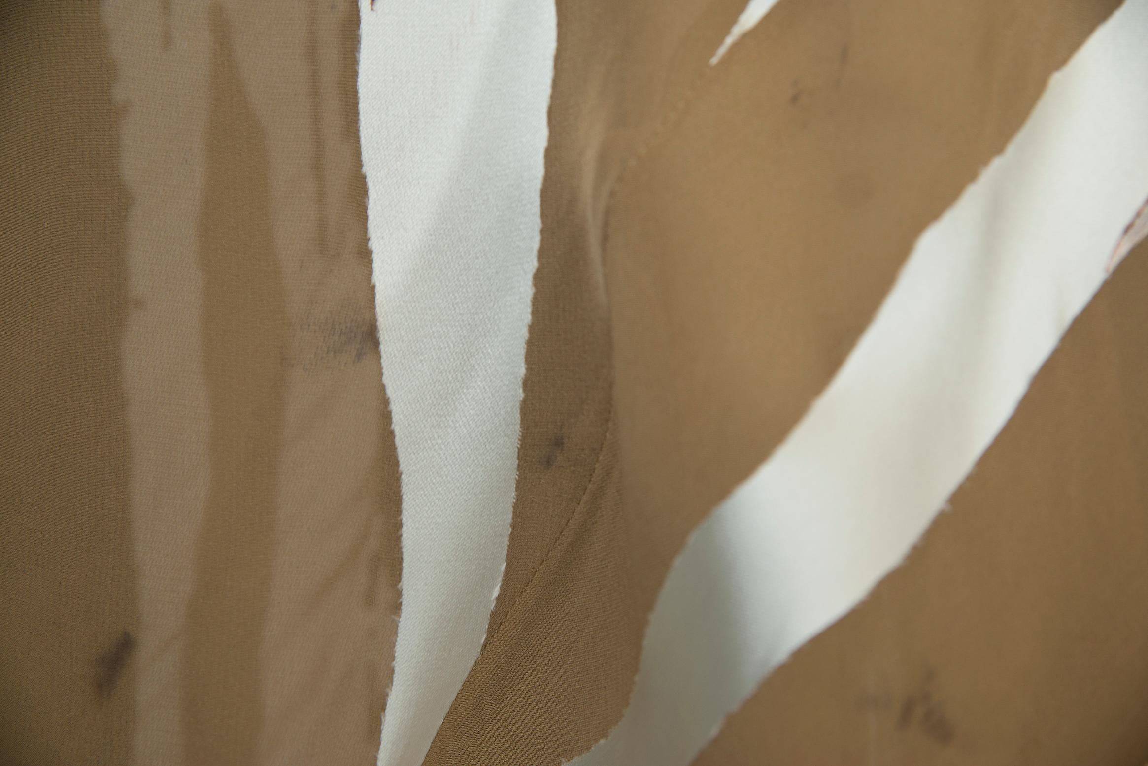 Roberto Cavalli - Robe-culotte semi-transparente en satin de soie coupée en biais en vente 14