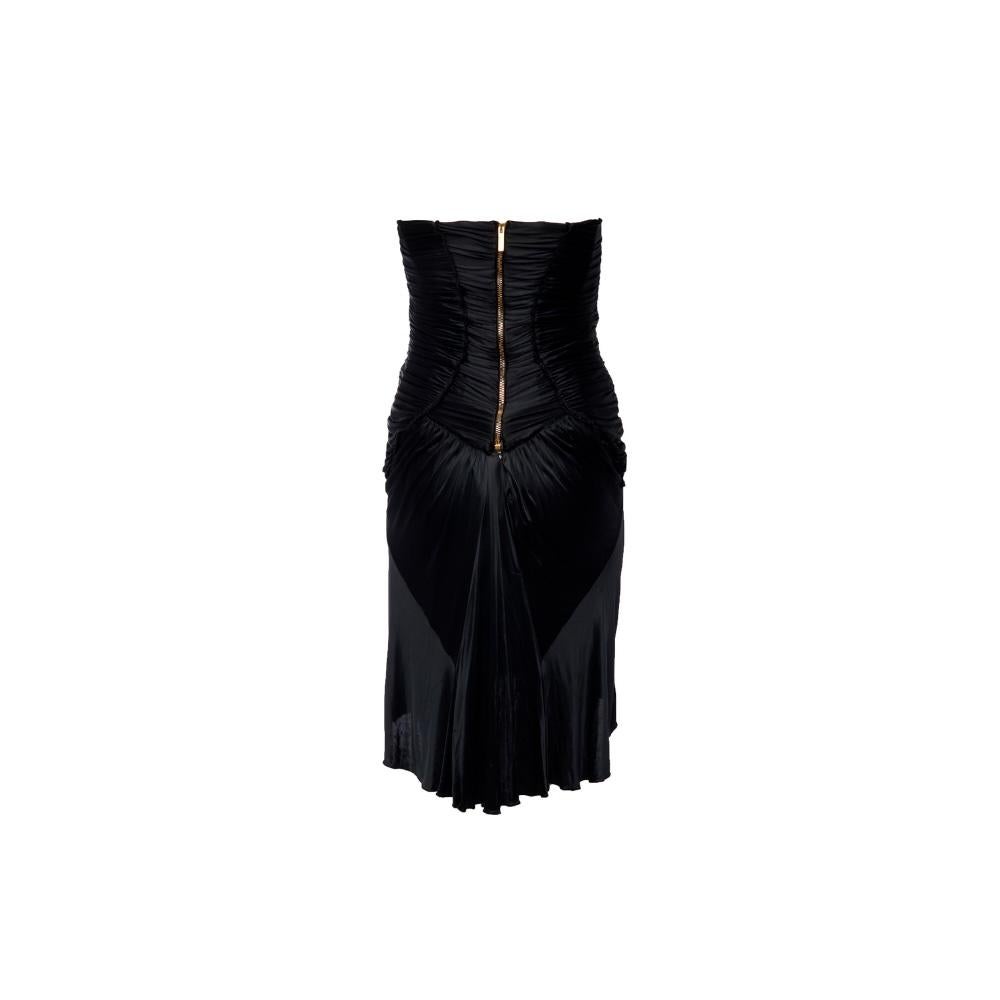 Roberto Cavalli Schwarzes Kleid F/W 2003 Damen im Angebot