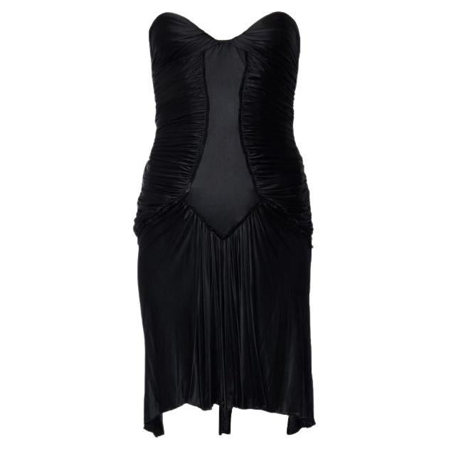 Roberto Cavalli Schwarzes Kleid F/W 2003 im Angebot