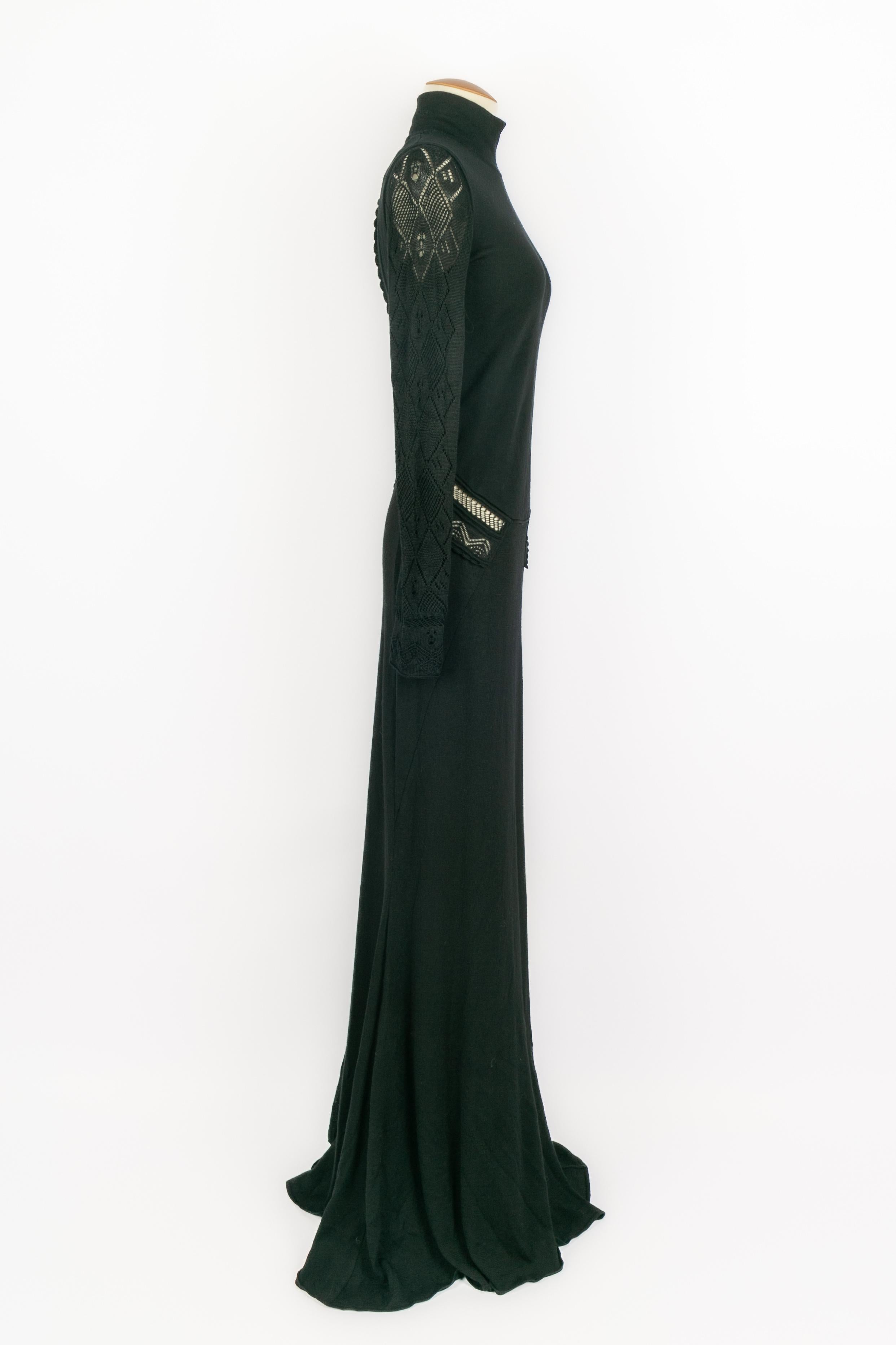 Robe noire Roberto Cavalli Excellent état - En vente à SAINT-OUEN-SUR-SEINE, FR