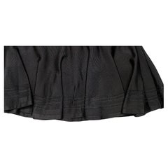 Roberto Cavalli Black Flare Skirt circa Y2K