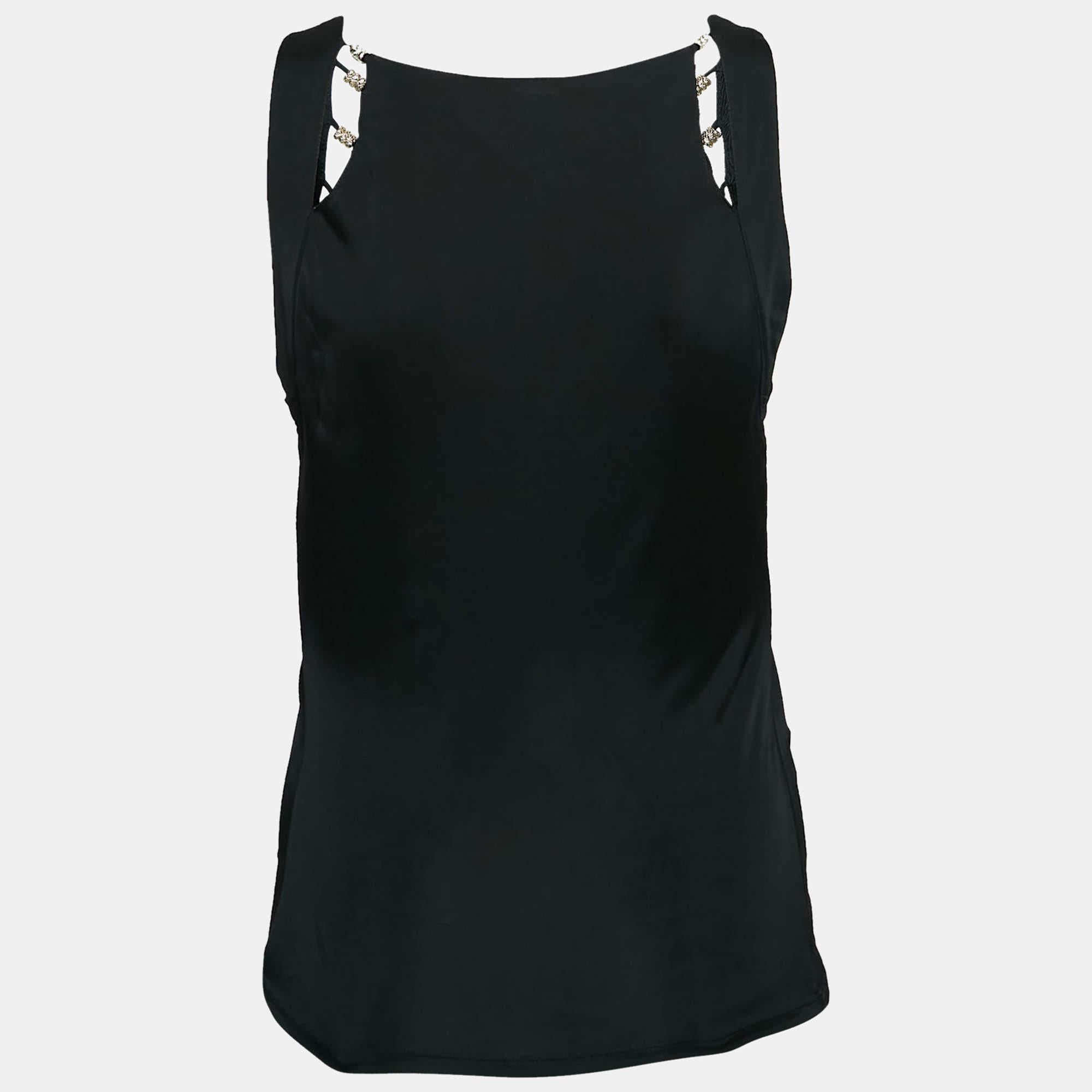 Questo top griffato offre stile e comfort. Realizzati su misura utilizzando le migliori stoffe  la creazione è stata resa immensamente dettagliata. Abbinalo a un paio di jeans e a delle scarpe basse.