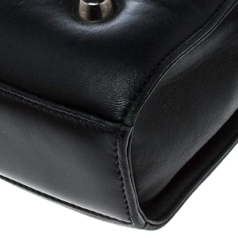 Roberto Cavalli Black Leather Studded Bag For Sale at 1stDibs | black ...