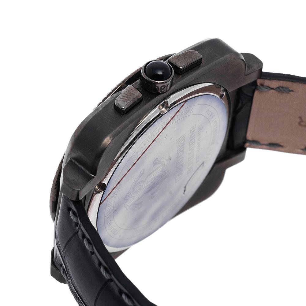 Roberto Cavalli Black PVD Coated Bohemienne Men's Wristwatch 40 mm 3