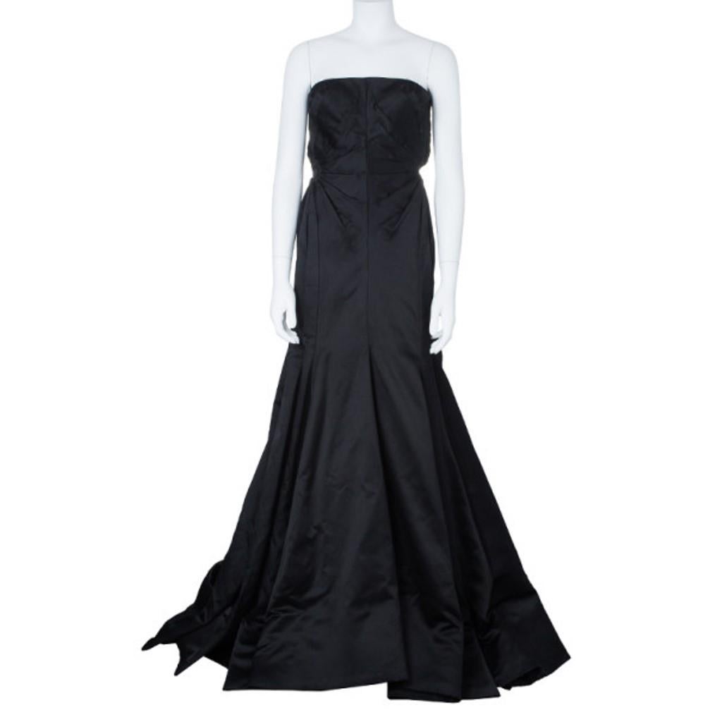 silk evening gown design