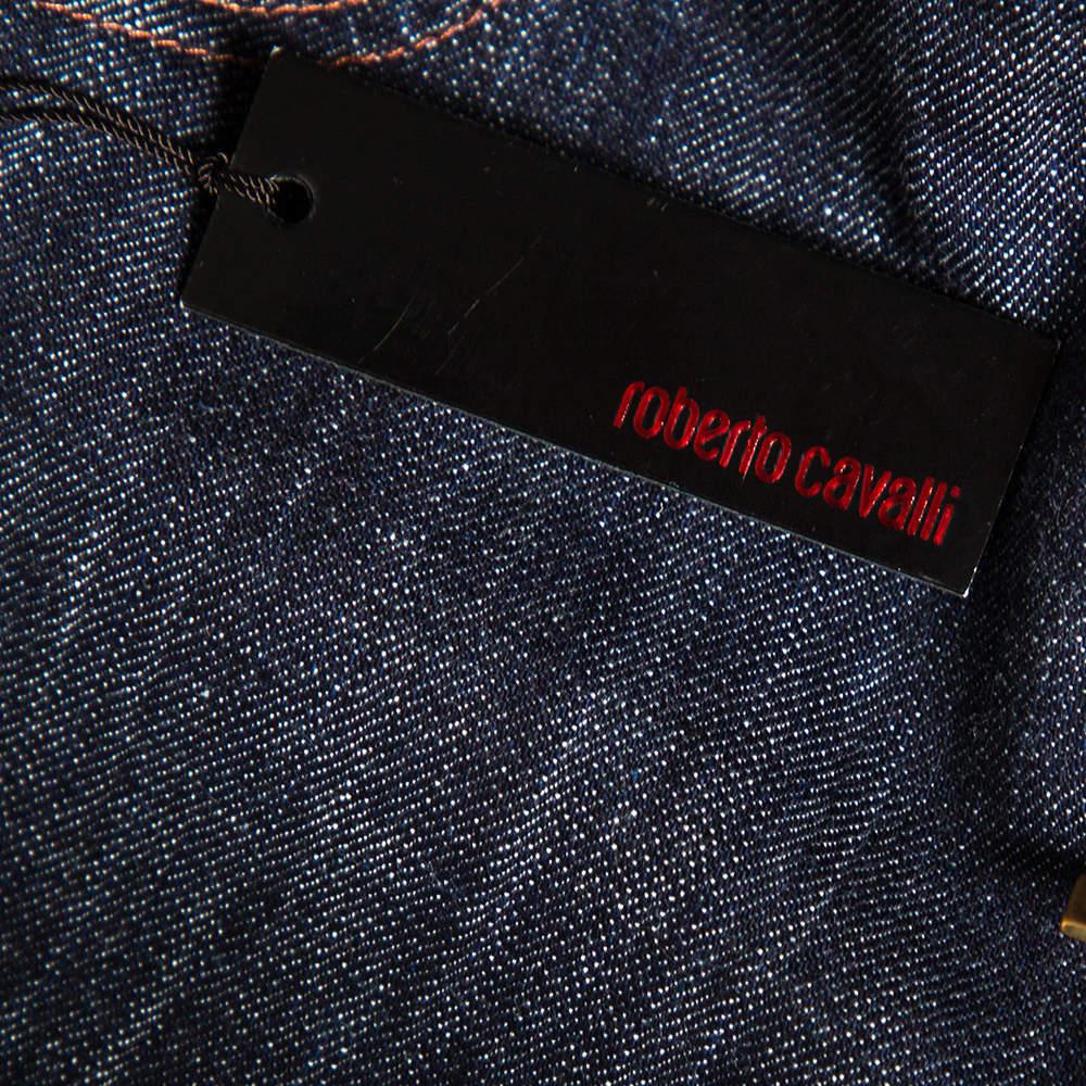 Roberto Cavalli  Blue Denim Straight Fit Jeans M 1