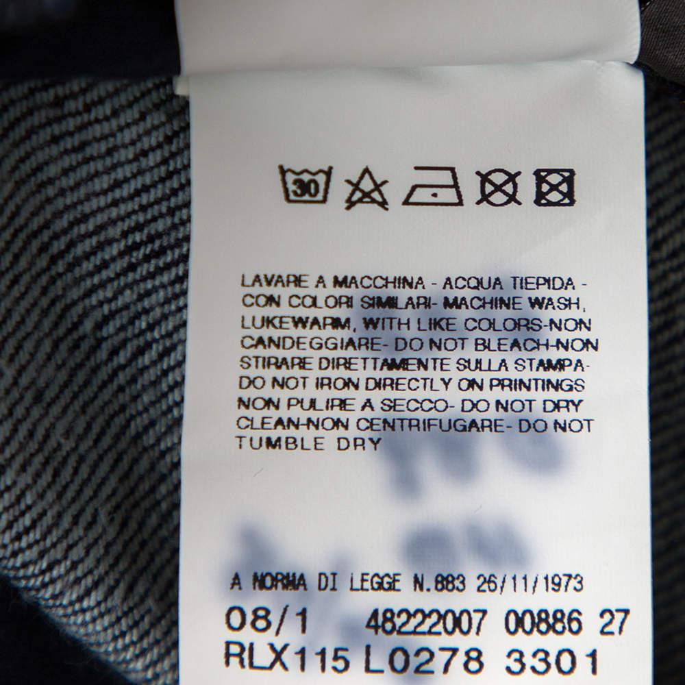 Roberto Cavalli  Blue Denim Straight Fit Jeans M 3