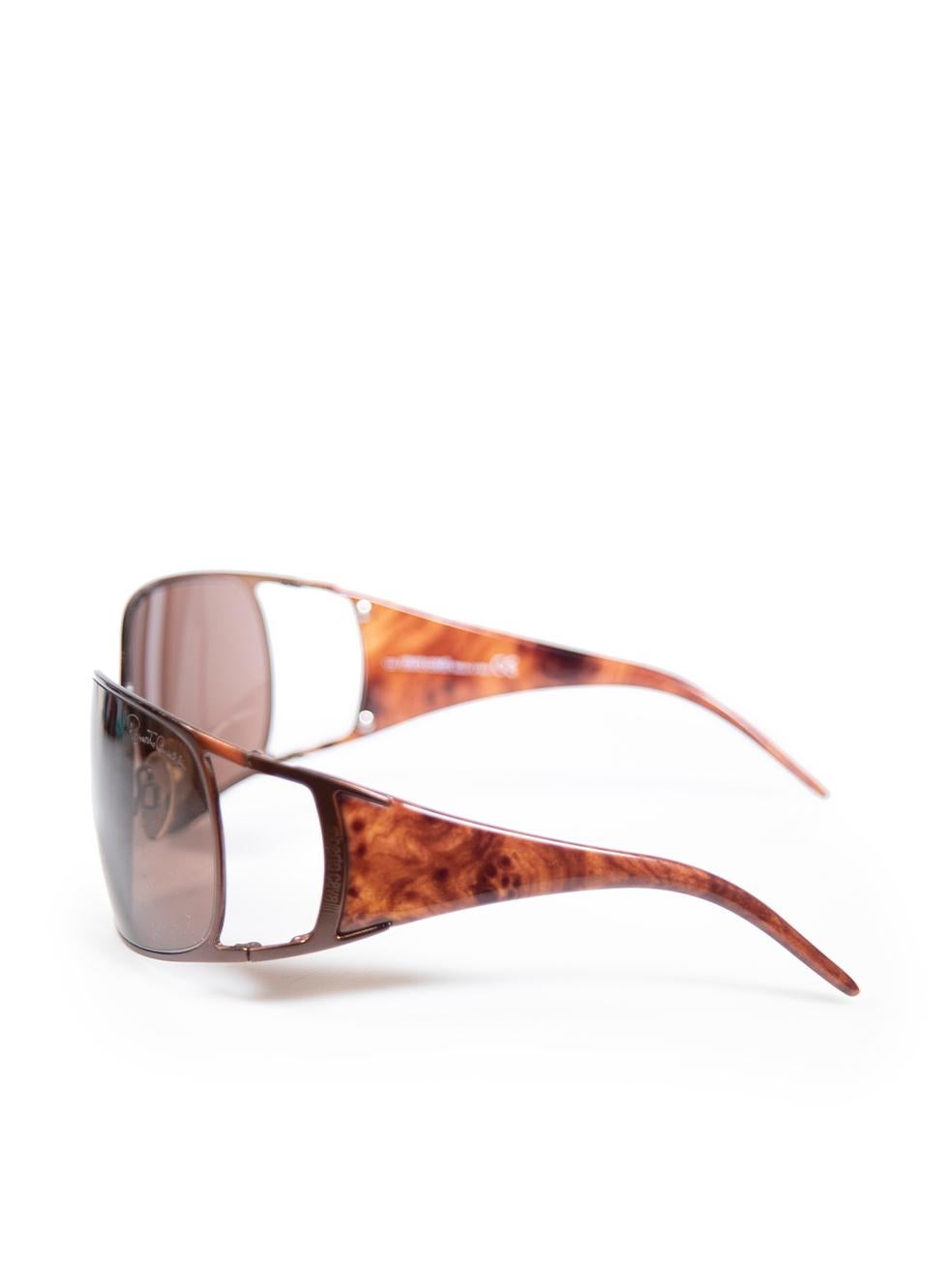 Women's Roberto Cavalli Brown Armonia 239S Sunglasses For Sale