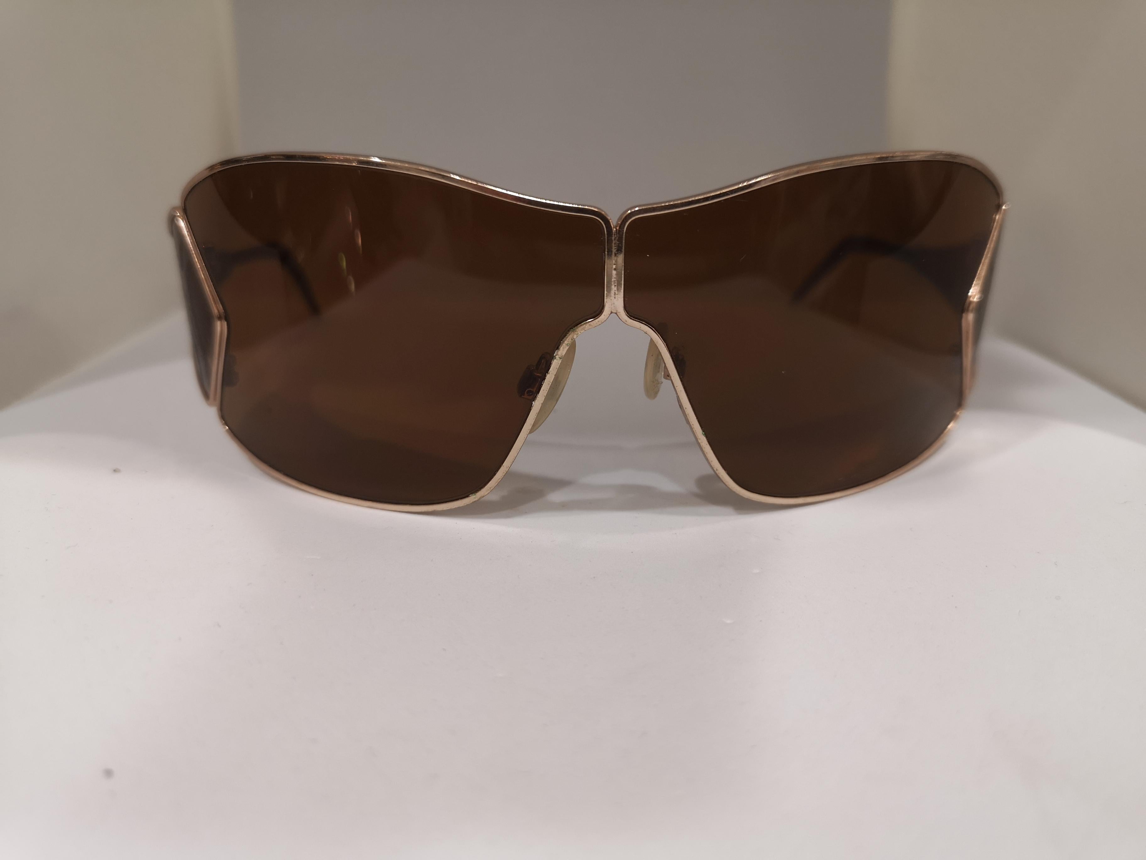 Roberto Cavalli brown mask sunglasses 6