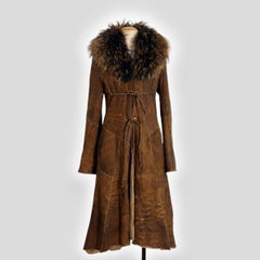Roberto Cavalli C2000 reversible shearling fur coat
