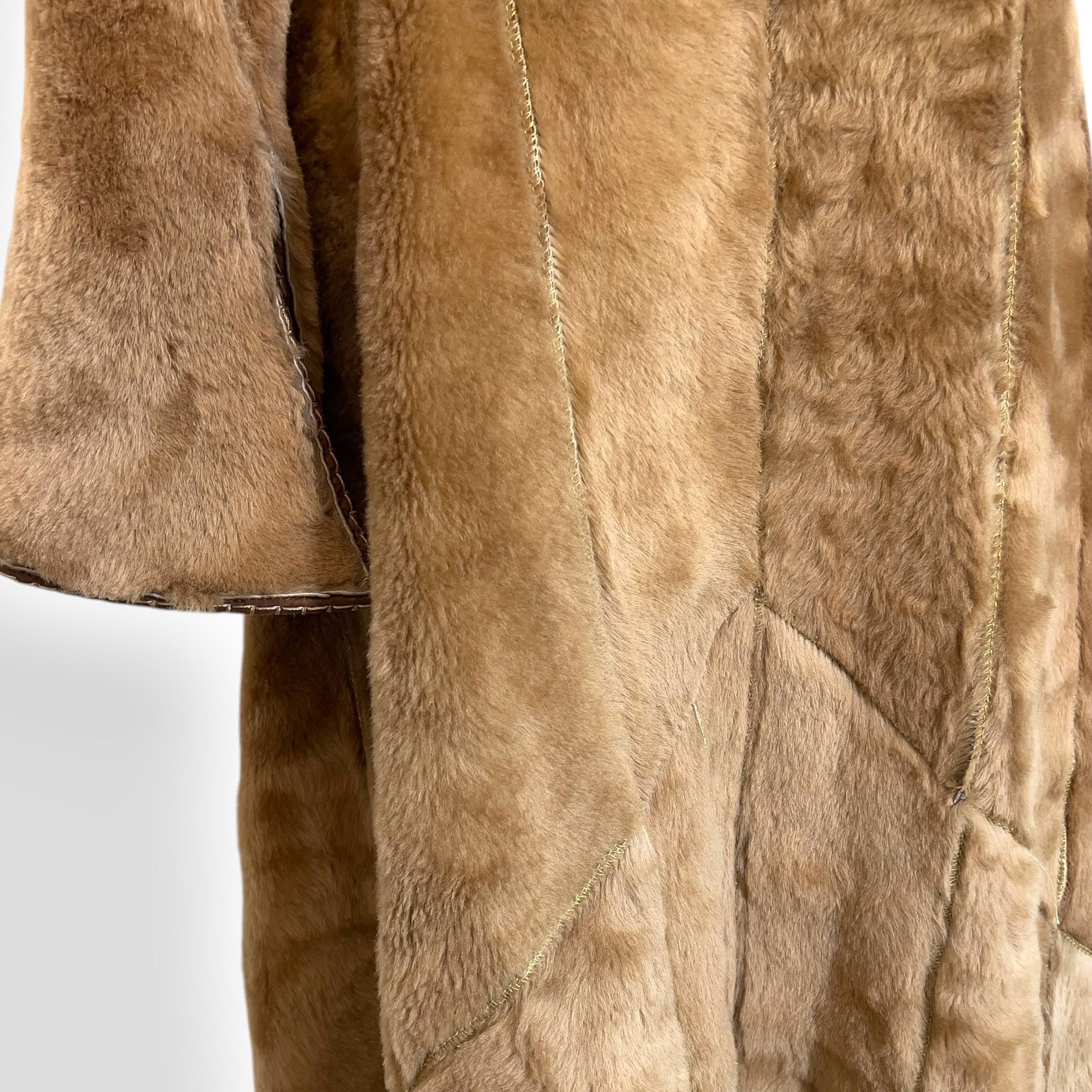 Roberto Cavalli C2000 reversible shearling fur coat 4