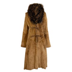Roberto Cavalli C2000 reversible shearling fur coat