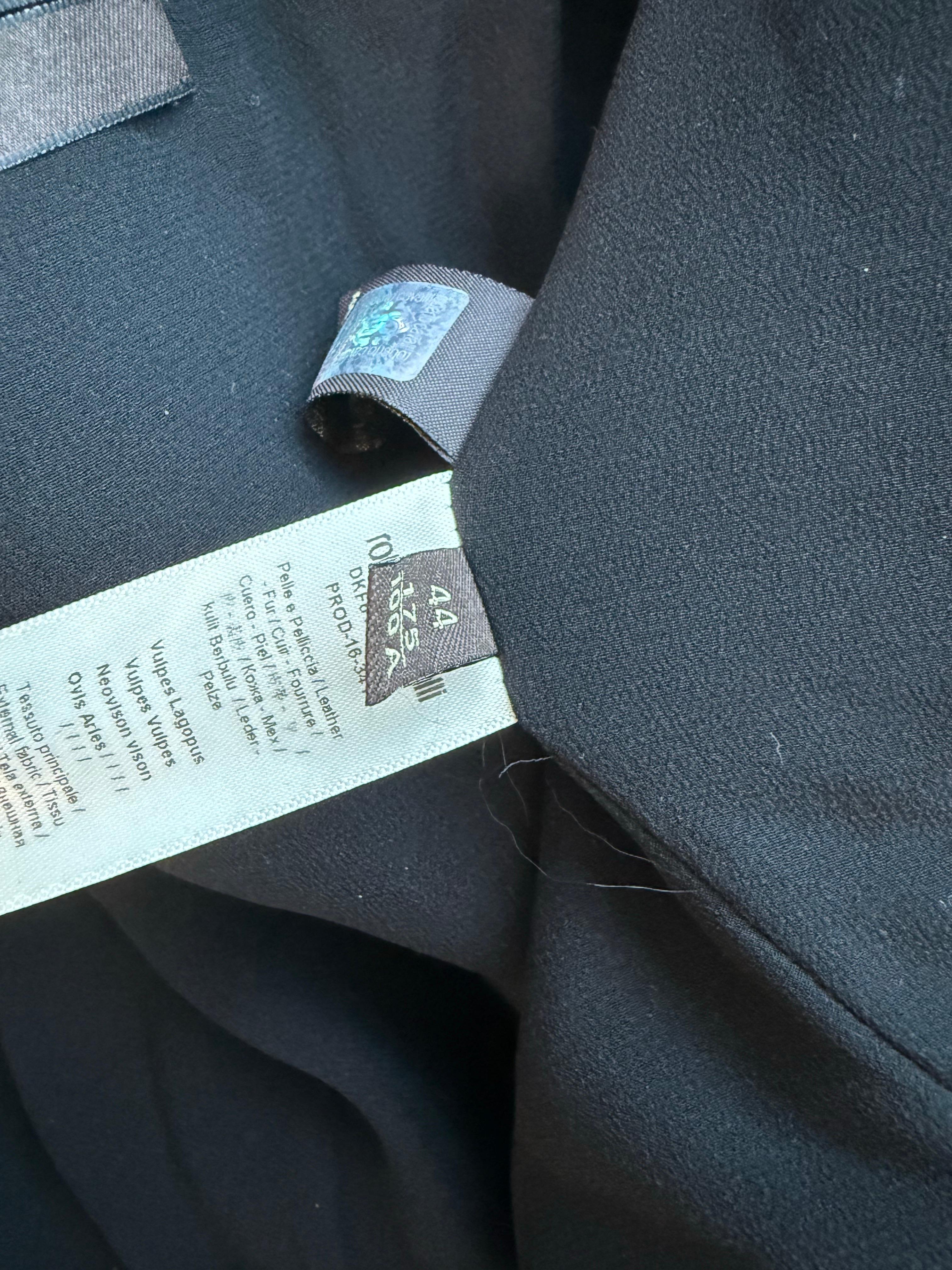 Roberto Cavalli c.2016 Pelliccia di visone, volpe e pecora con frange, Giacca Bolero con frange, C.C. in vendita 13