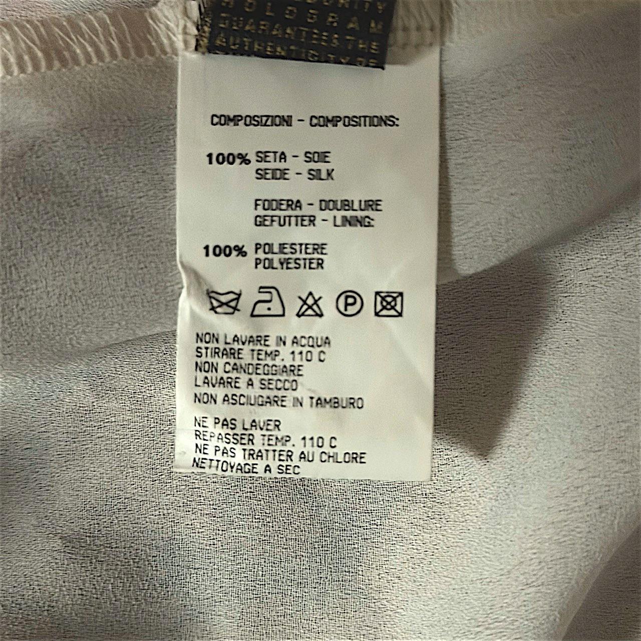 Roberto Cavalli Classs 2000s - Robe en soie à patchwork en vente 2