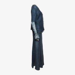 Roberto Cavalli CLASS Early 2000s Mohair Wool Three-Piece Ensemble
