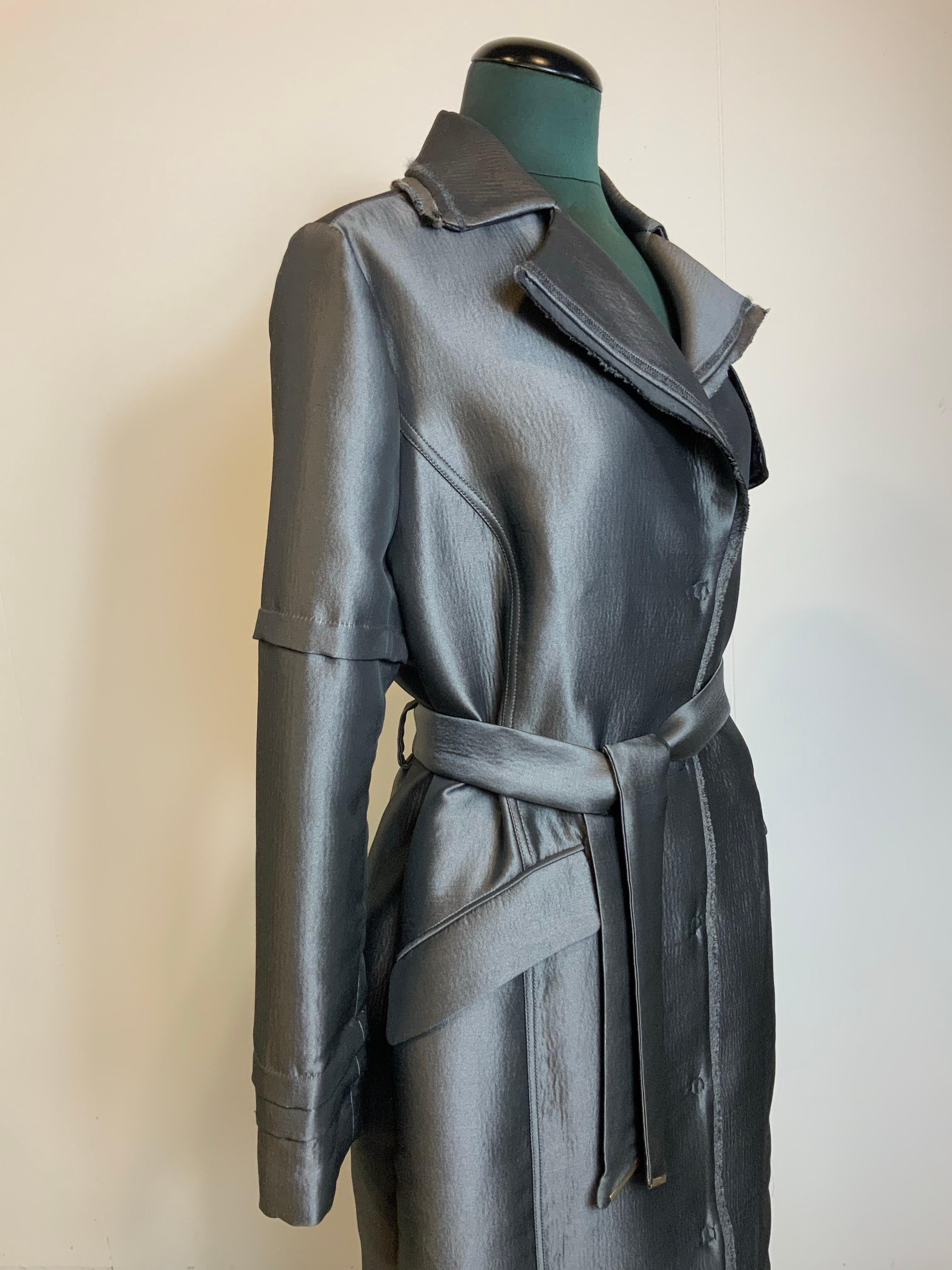 Grigio Roberto Cavalli Cappotto grigio CLASSE in vendita