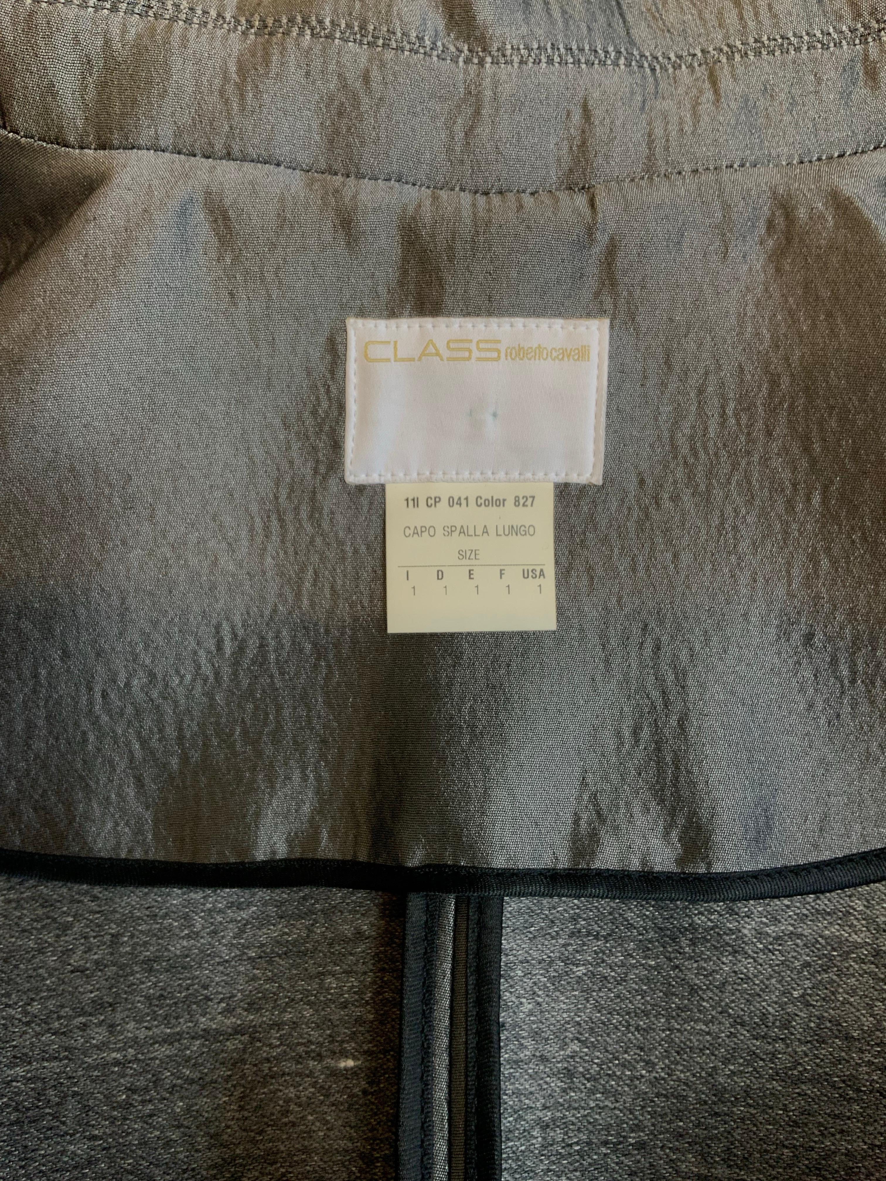 Roberto Cavalli Cappotto grigio CLASSE in vendita 2