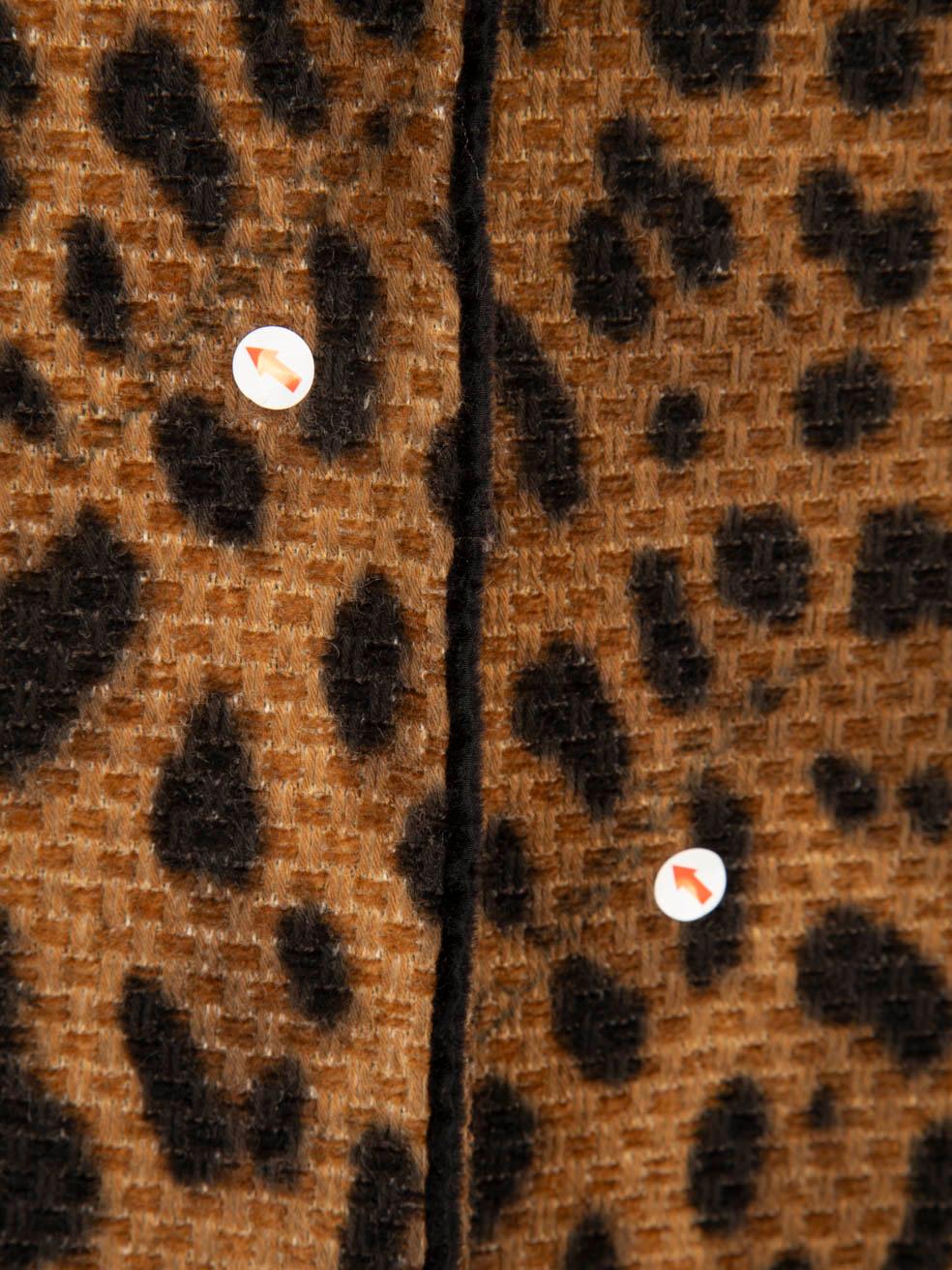 Roberto Cavalli Class Roberto Cavalli Leopard Print Mid Length Coat taglia M. in vendita 1