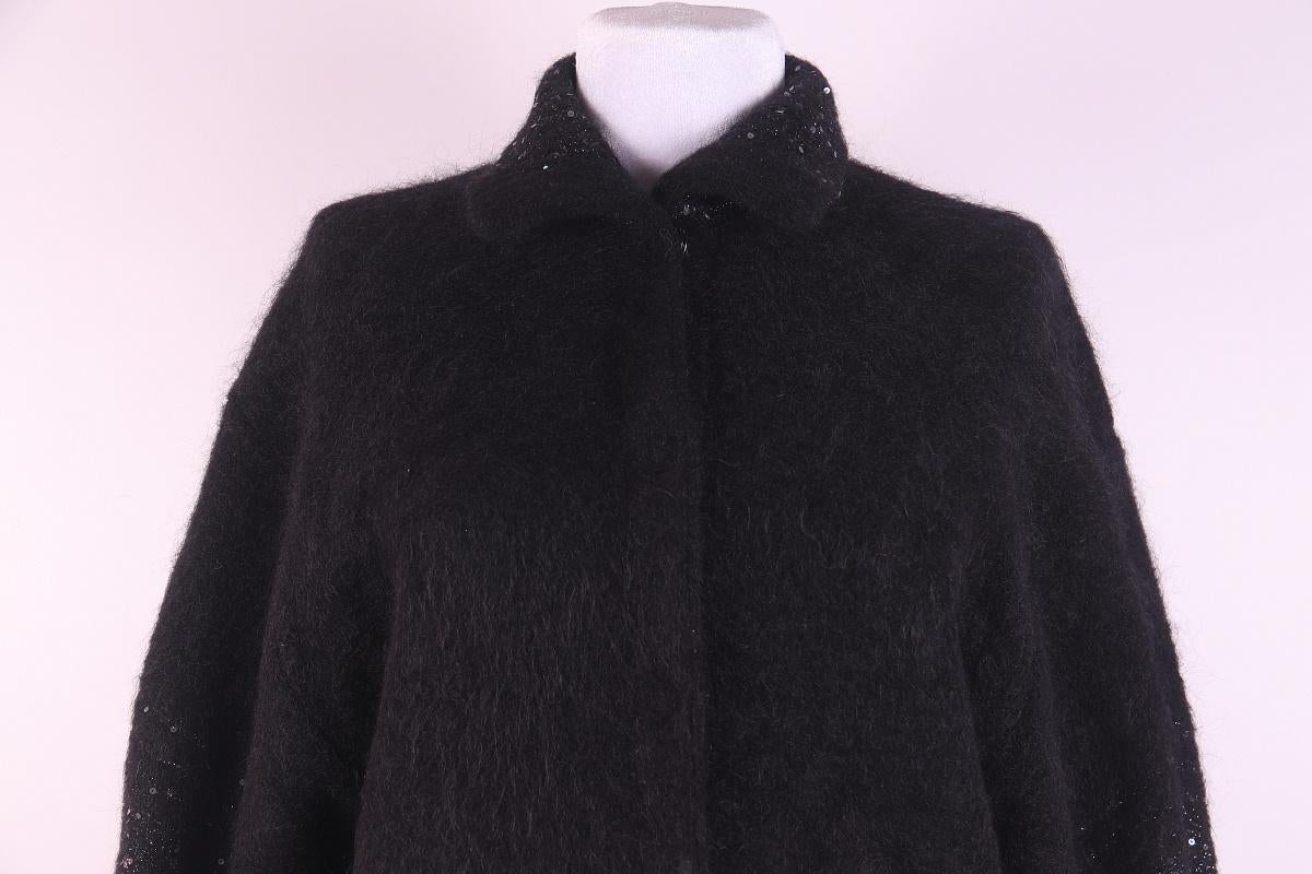 Roberto Cavalli cappotto in lana mohair in vendita 6