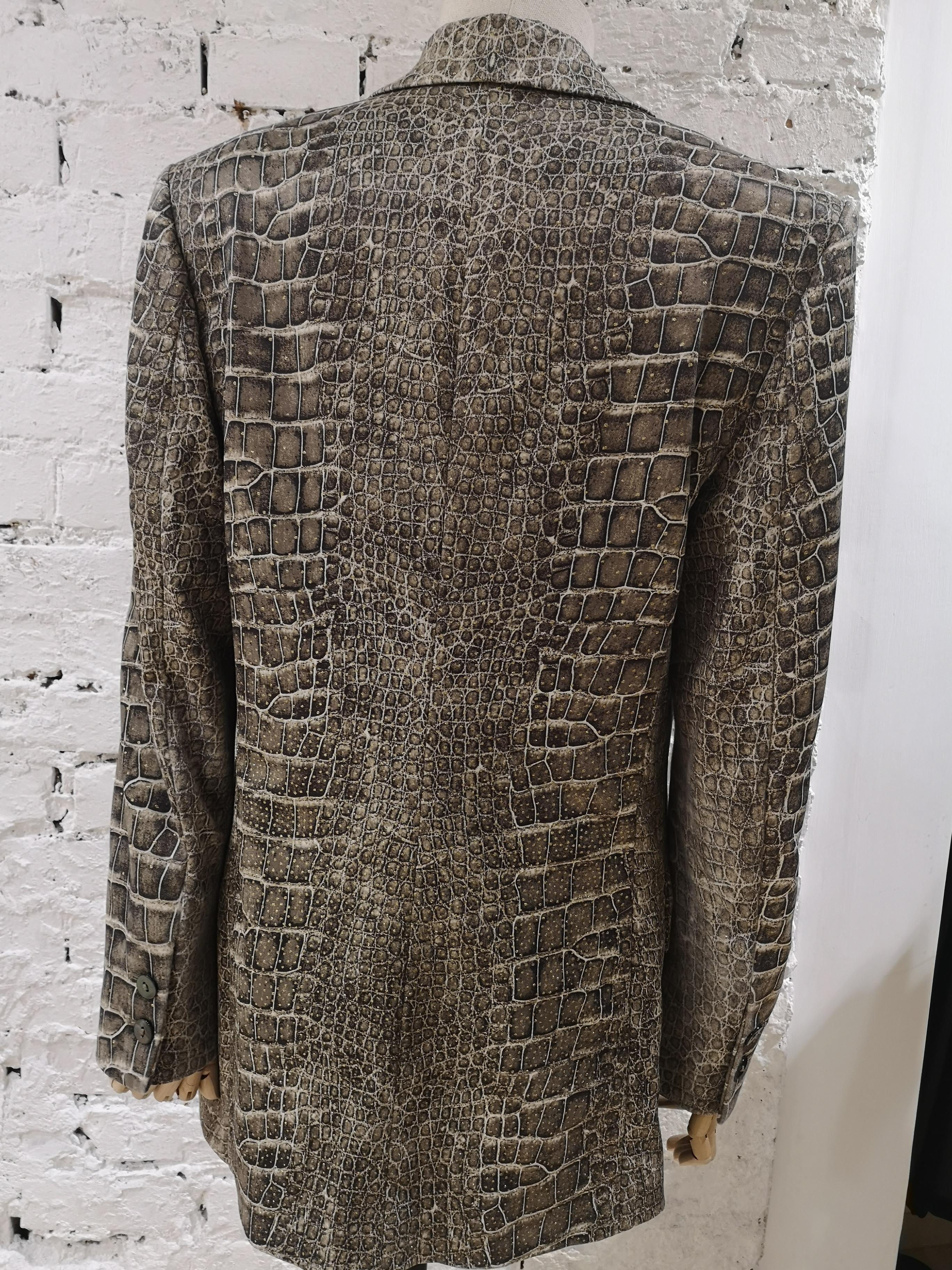 Roberto Cavalli cocco print blazer / jacket 5