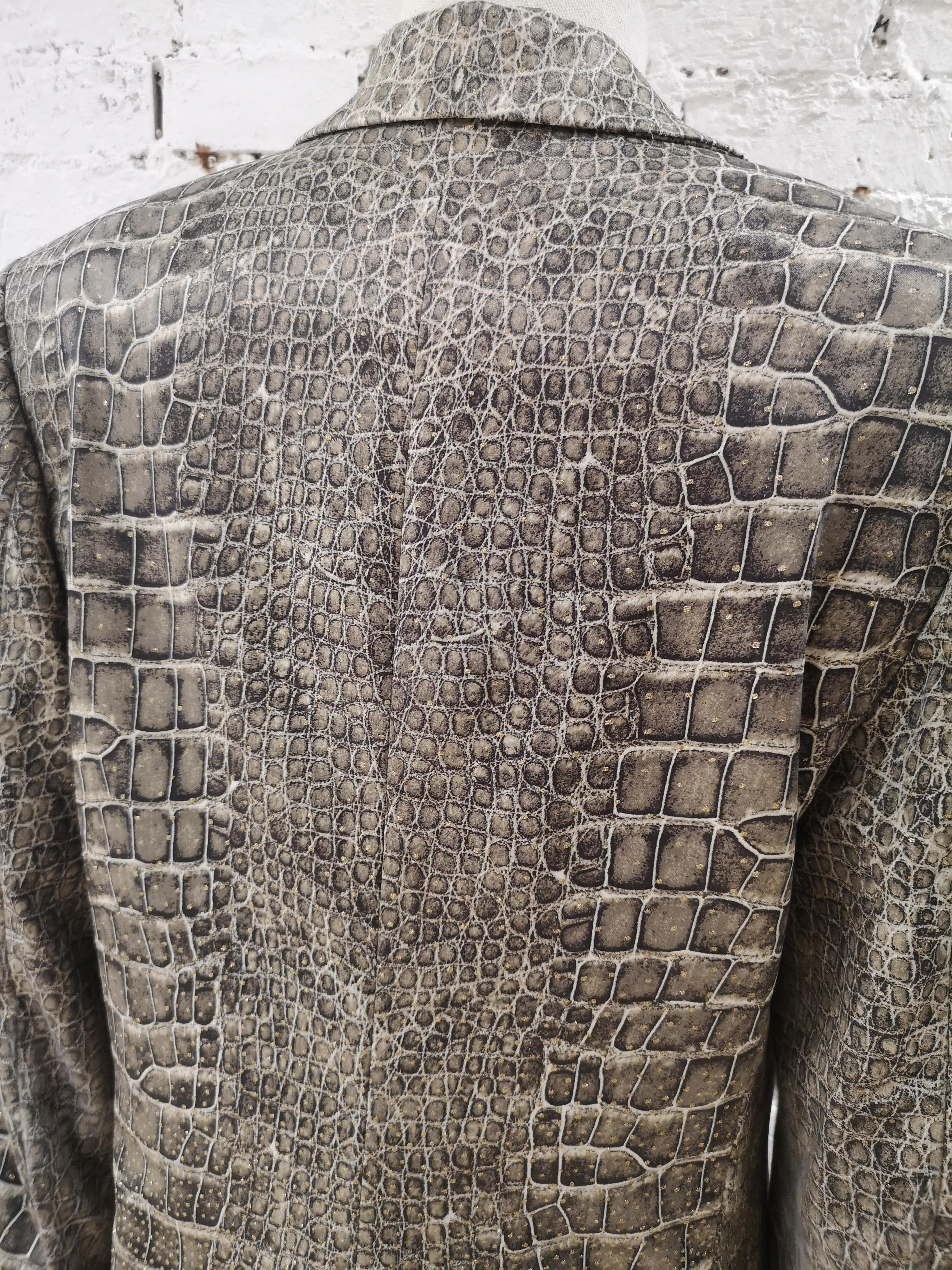 Roberto Cavalli cocco print blazer / jacket 6