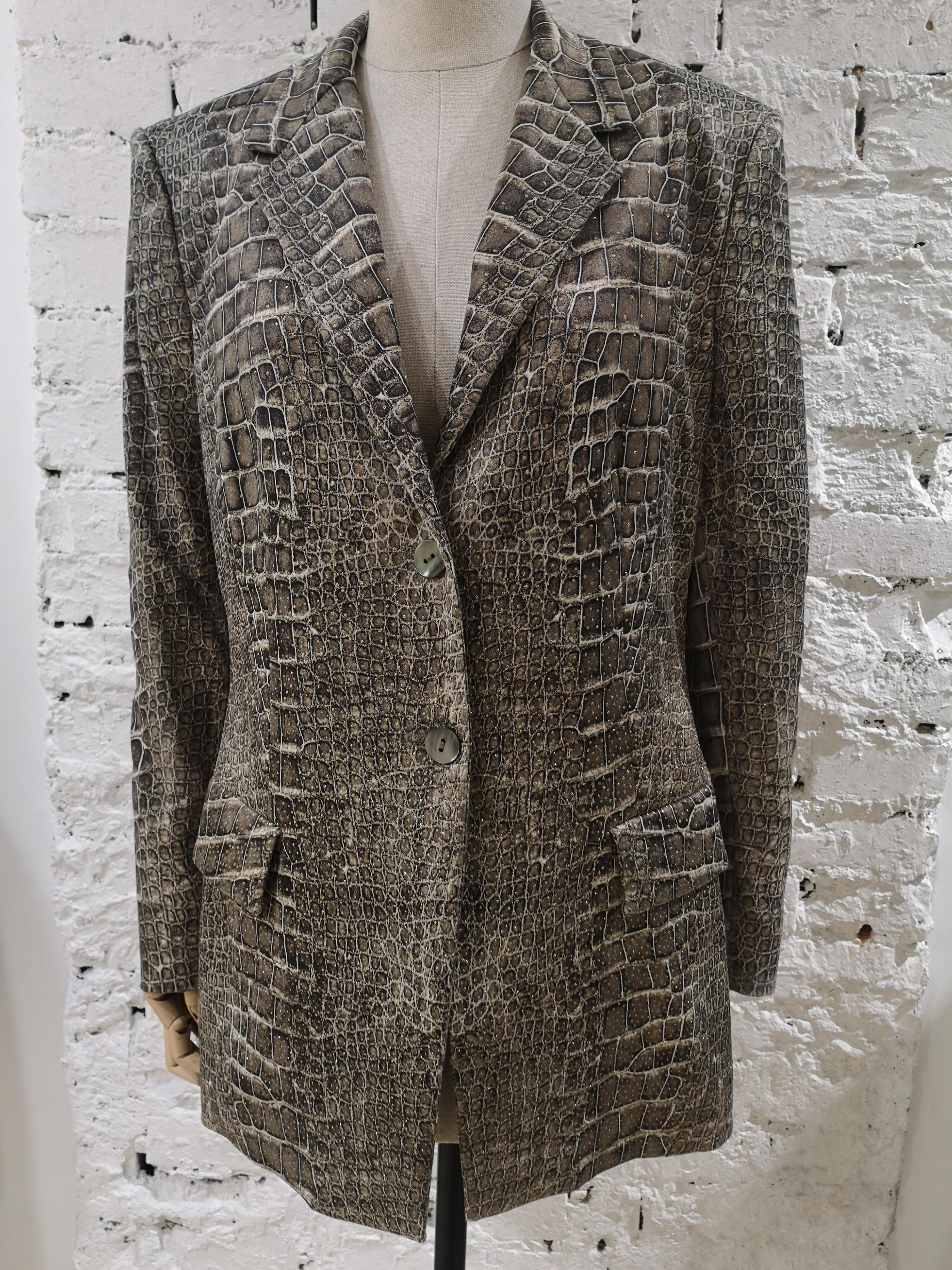Women's Roberto Cavalli cocco print blazer / jacket