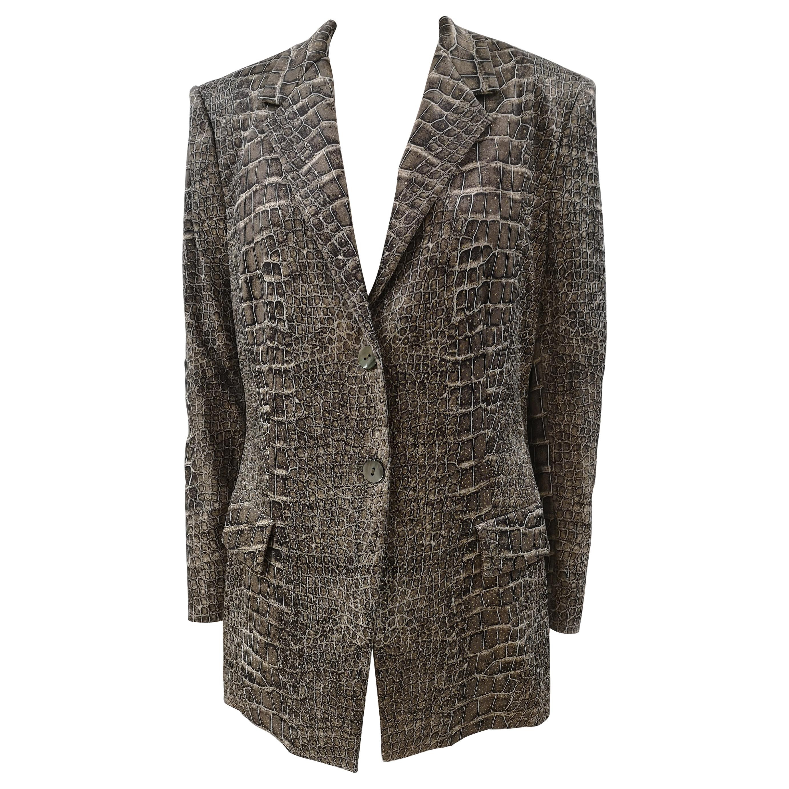 Roberto Cavalli cocco print blazer / jacket