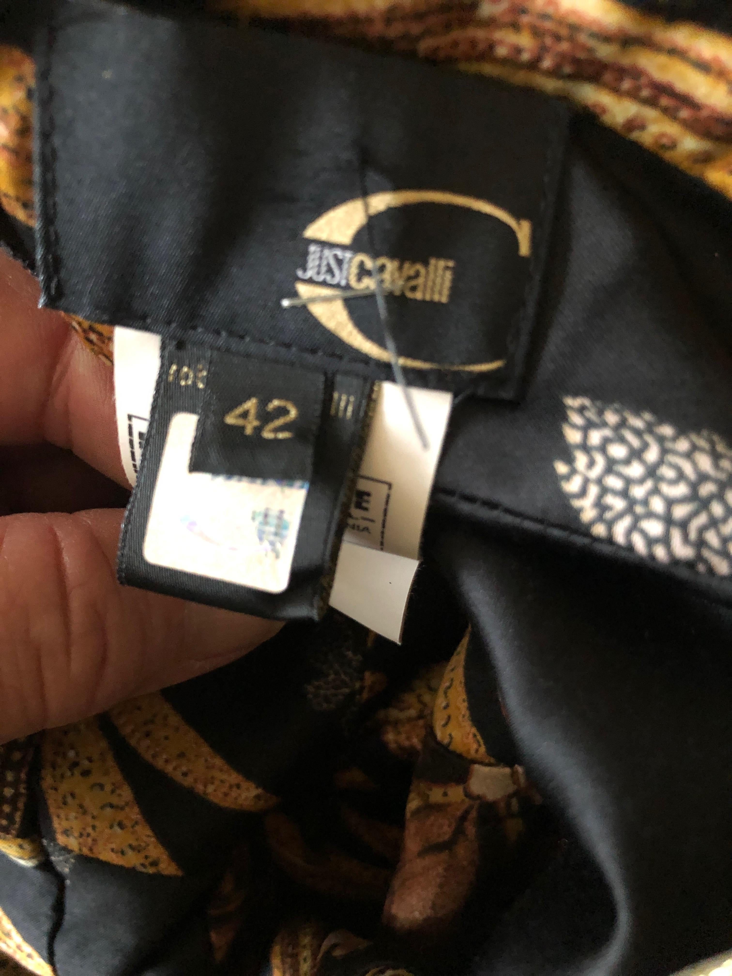 Roberto Cavalli Elegant Fishtail Mermaid Back Evening Dress for Just Cavalli 4