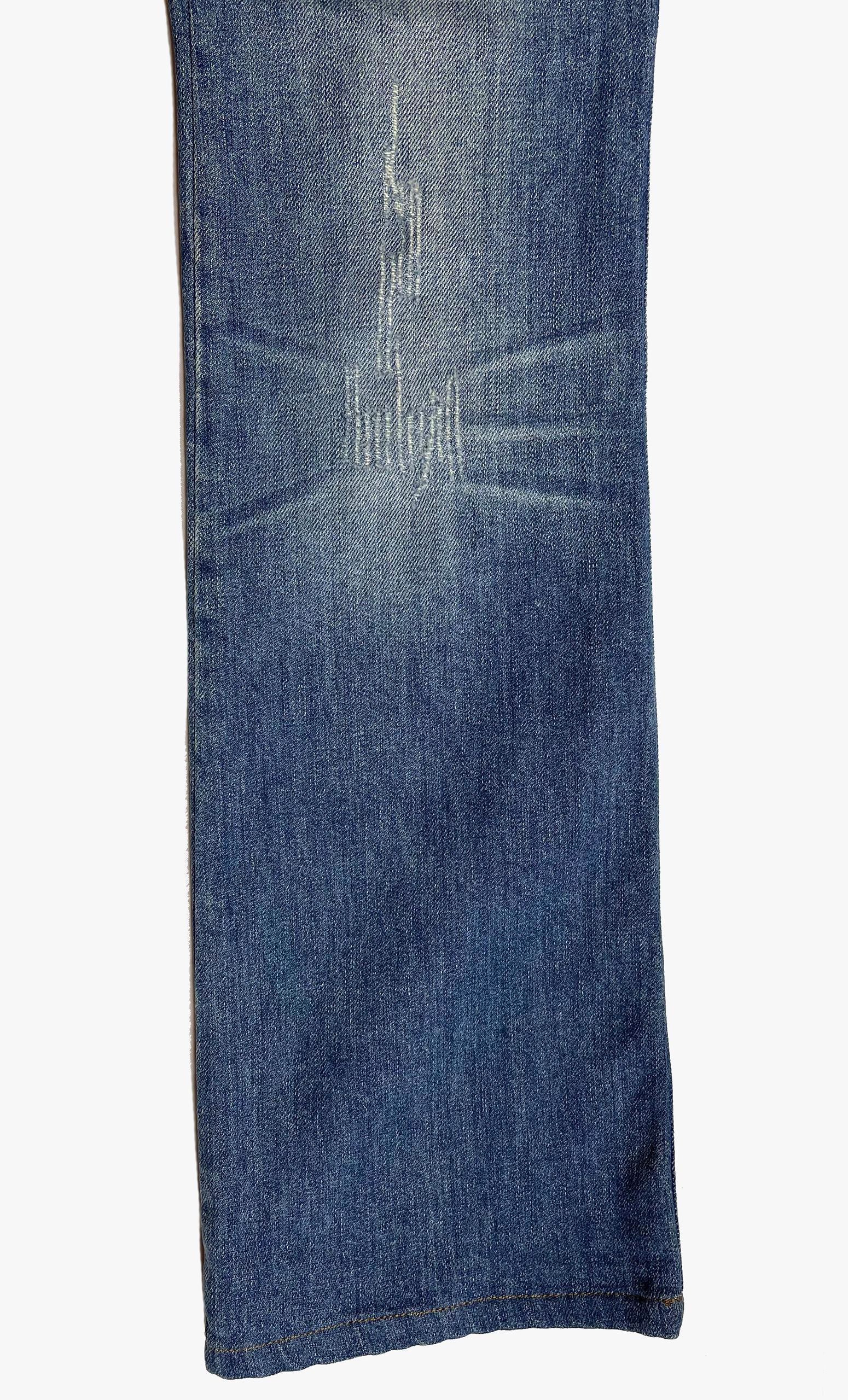 Roberto Cavalli bestickte Jeans, 2000er Jahre im Angebot 4