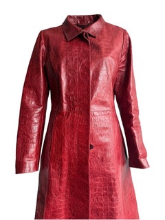 Roberto Cavalli F/W 2000 Crocodile Leather Set