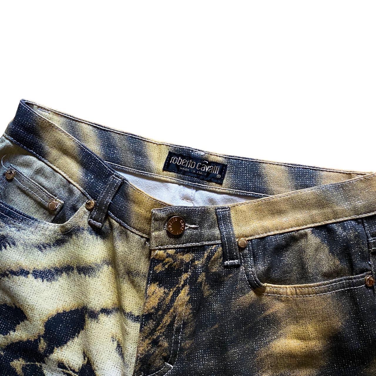 roberto cavalli tiger pants