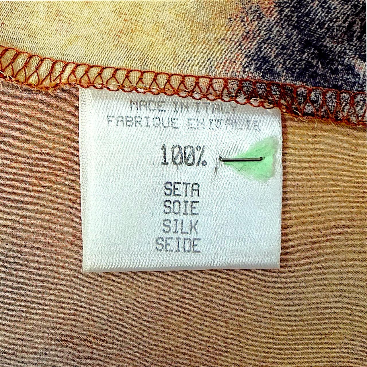 Roberto Cavalli F/W 2000 Robe en soie tigrée en vente 1