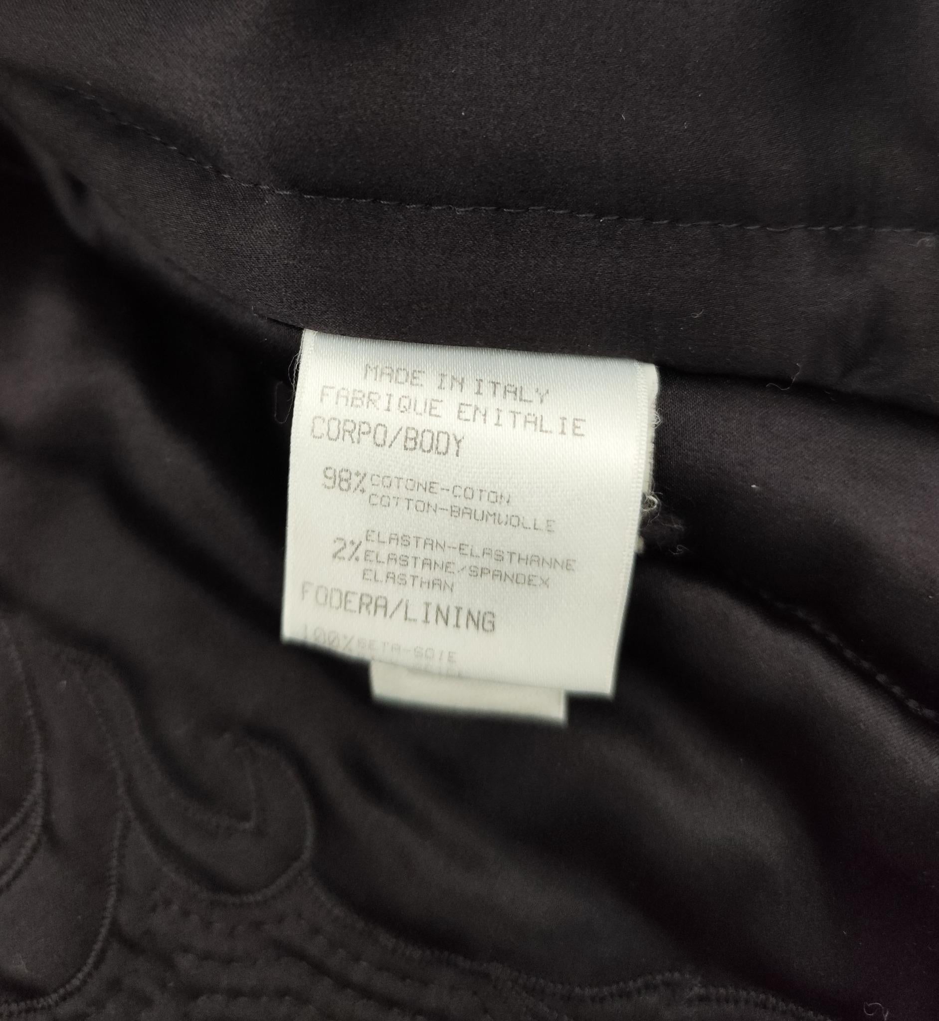 Roberto Cavalli A/I 2002 giacca in denim con stampa ghepardo e tigre in vendita 9