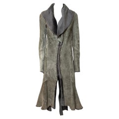 Roberto Cavalli F/W 2003 Fur and Leather Long Coat