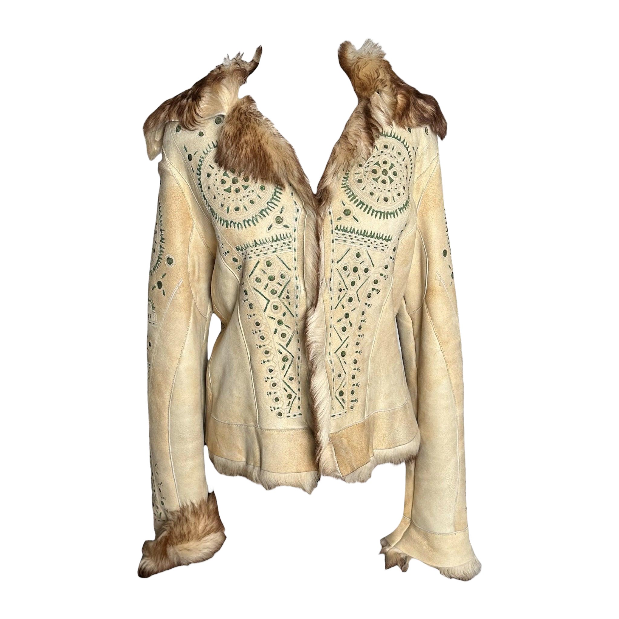Roberto Cavalli F/W 2003 Fur Shearling Jacket